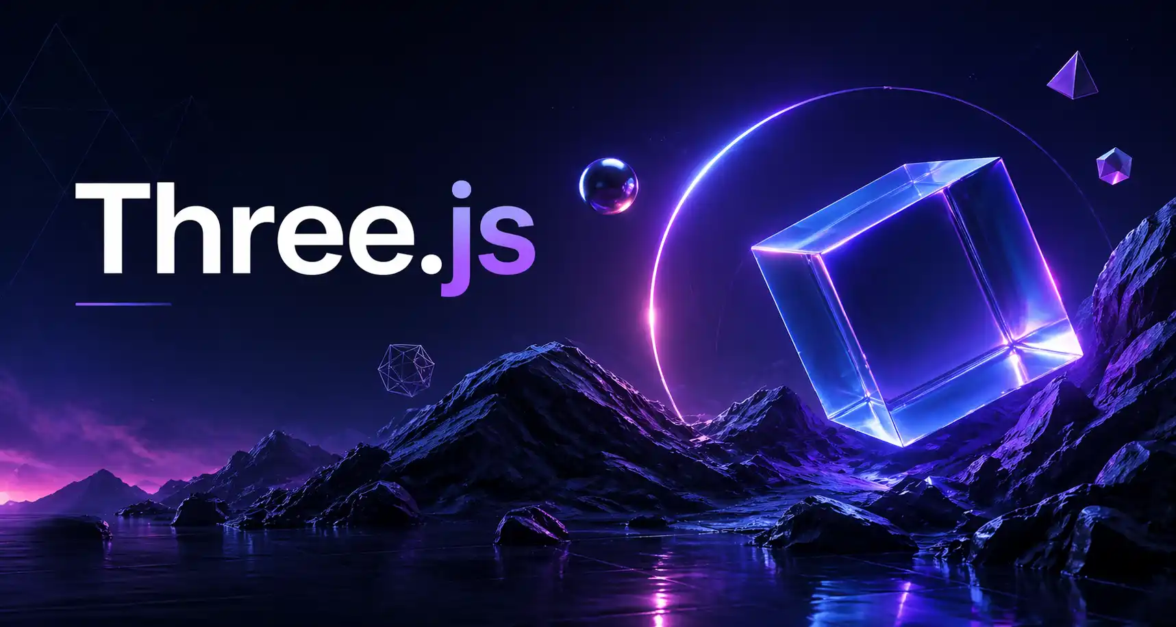 Three.js 3D scene setup for creating interactive websites in 2026